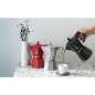 Italian Coffee Pot Bialetti MOKA EXCLUSIVE Black Aluminium 6 Cups