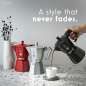 Italian Coffee Pot Bialetti MOKA EXCLUSIVE Black Aluminium 6 Cups
