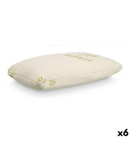 Cuscino Viscoelastico Gift Decor Bianco 70 x 15 x 40 cm (6 Unità)