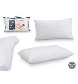 Viscoelastic Pillow Gift Decor White 70 x 40 cm (6 Units)