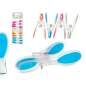 Clothes Pegs Multicolour Metal Silicone Plastic 8,5 x 4 x 1 cm (12 Units)