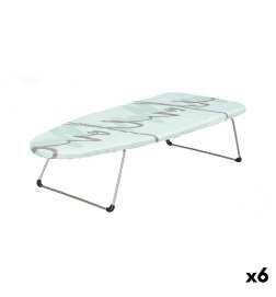 Asse da Stiro Kipit Love Azzurro Nero Stoffa Plastica Centrotavolo (6 Unità)