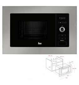 Built-in microwave with grill Teka MWE 225 FI 20 L 800W Steel 800 W 20 L
